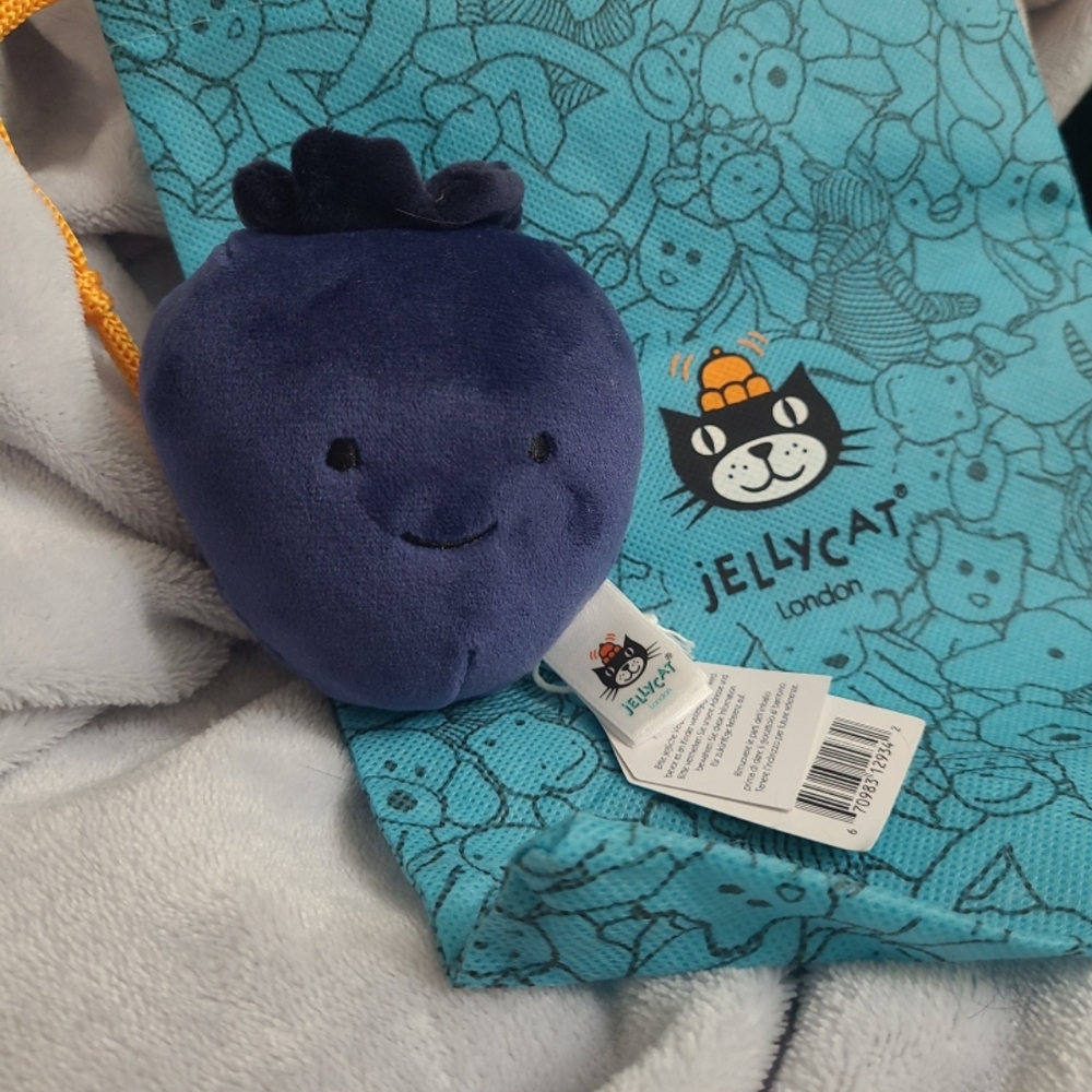 Jellycat Navy Blueberry Plush